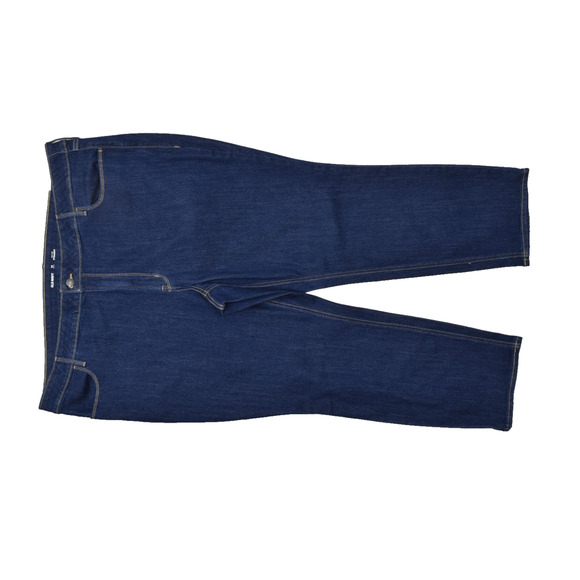 Old Navy Denim - Old Navy Women's Blue Straight Ankle Jeans Plus Size 24 Short Cotton Zip